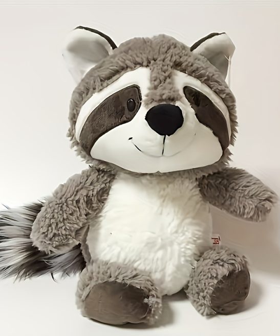 Kawaii Gray Sloth Plush Toy Kawaii Sloth Stuffed Animal Toy Soft Plush Raccoon Doll Great Birthday Gift Home Room Decorations